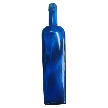  Glass Wine Bottle (Verre Bouteille de vin)