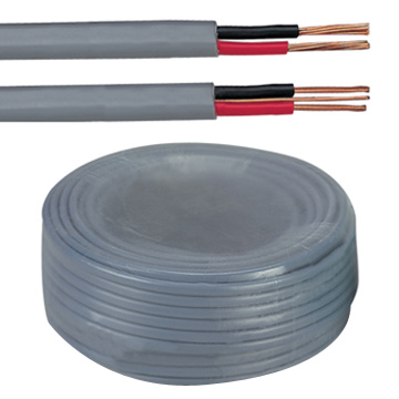  Copper Conductor PVC Insulated PVC Sheathed Flat Cable (Медный проводник ПВХ изоляцией из ПВХ Оболочка плоский кабель)