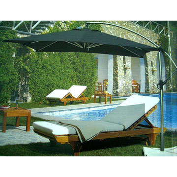  Stainless Steel Bend Suspended Parasol (Stainless Steel Bend Suspendu Parasol)