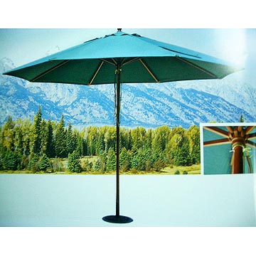  Deluxe Wooden Umbrella (Deluxe Деревянный зонтик)