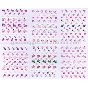  3D Nail Sticker (3D Nail Sticker)