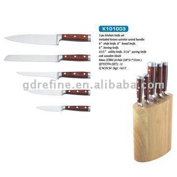 Kitchen Knife Set (Кухни Набор ножей)