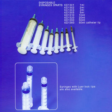  Disposable Syringes (Einwegspritzen)