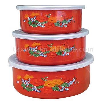  3pc Storage Bowl Set
