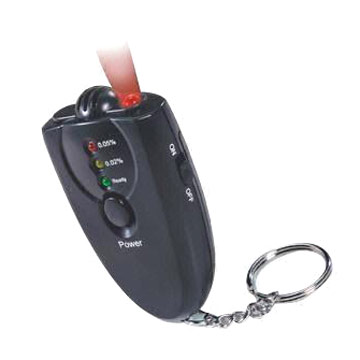  Alcohol Tester with LED Flashlight (Alcohol Tester with LED Flashlight)