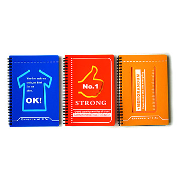  PP Cover Spiral Book