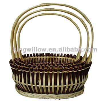  Willow Basket Set ( Willow Basket Set)