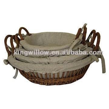  Willow Basket Set ( Willow Basket Set)