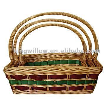  Willow Basket Set ( Willow Basket Set)