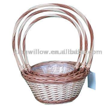  Willow Basket Set ( Willow Basket Set)