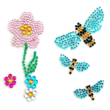  Acrylic Crystal Stickers