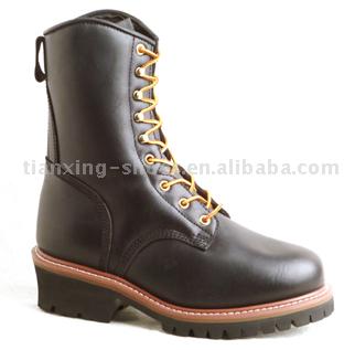 8 "Brown Logger Boots (8 "Brown Logger Boots)