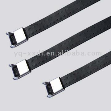  Plastic Stuck Stainless Steel Cable Ties (BZ-L2 Series) (Пластиковые Stuck нержавеющей стальных кабельных стяжек (L2 BZ-серия))