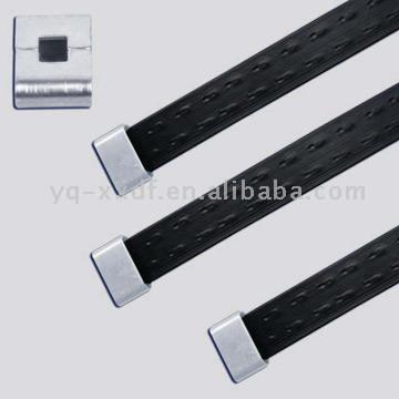  Plastic Covered Stainless Steel Cable Ties (BZ-O1 Series) (С пластиковым покрытием из нержавеющей стали Кабельные стяжки (BZ-О1 серия))