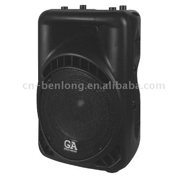  10", 12", 15" Speaker with Amplifier (10 ", 12", 15 "Haut-parleur avec amplificateur)