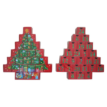  Christmas Gift box (Рождественский подарок окне)