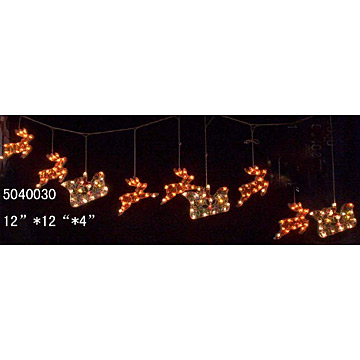  Laser Light Set (Deer & Sleigh) ( Laser Light Set (Deer & Sleigh))