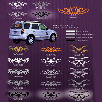  Car Rear Window Sticker (Заднее стекло автомобиля наклейку)