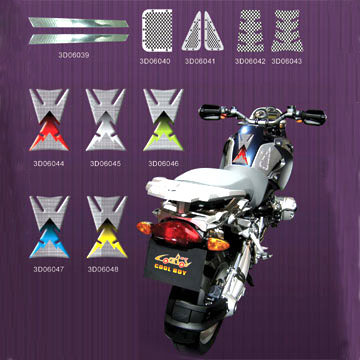  Motorcycle Decal (Moto Decal)