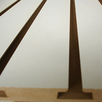  Slotted MDF Board (Щелевые совет по МДФ)