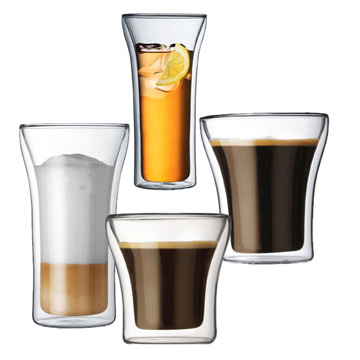  Double Wall Tumbler Glass (Gobelet en verre à double paroi)