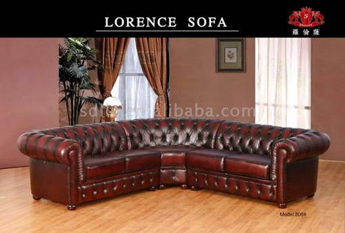  Top Grade Classical Leather Sofa