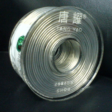  Triple-Conductor FEP Insulated and PVC Jacketed Round Cable (Triple-Conductor FEP isolés et gainés de PVC Câble rond)