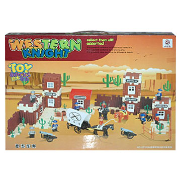  Assorted Cowboy Brick Set (L Box)