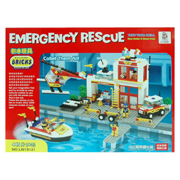  445pc Emergency Rescue Brick Set