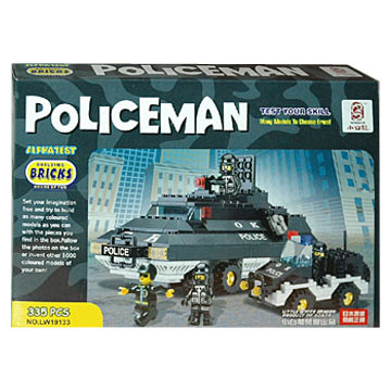  335pc Policeman Brick Set