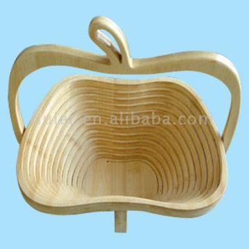  Folding Bamboo Fruit Basket ( Folding Bamboo Fruit Basket)