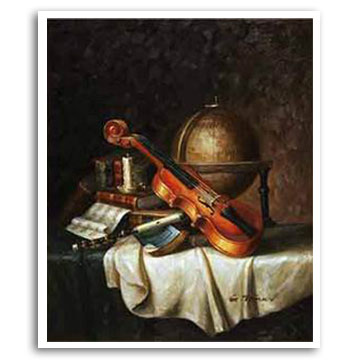  Still Life Oil Painting (Still Life peinture à l`huile)