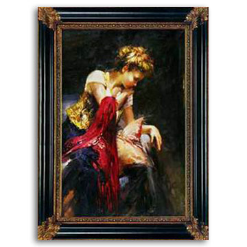  Framed Portrait Oil Painting (Framed Портрет Oil Painting)