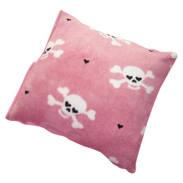  coral fleece cushion (Korallen-Vlies Kissen)