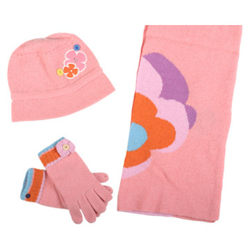  Winter Hat and Scarf Set (Chapeau et écharpe)