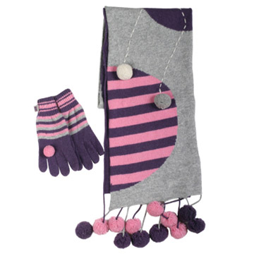  Winter Hat and Scarf Set (Chapeau et écharpe)
