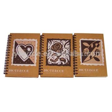  Kraft Hardcover Spiral Notebook (Kraft Relié Spiral Notebook)