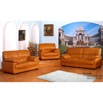  Modern Leather Sofa