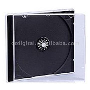  Standard 1/2-CD Jewel Case with Black Tray (10.4mm) ( Standard 1/2-CD Jewel Case with Black Tray (10.4mm))