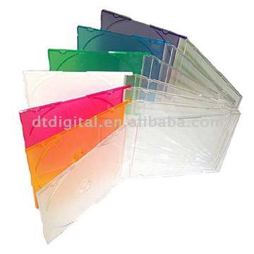  Slim CD Case with Color Bottom (5.2mm) (Slim CD кейс с цветом дна (5.2mm))