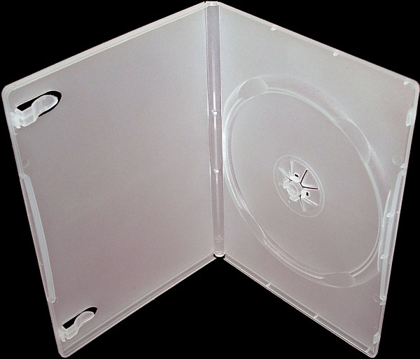  Slim Clear 1/2-DVD Case (7/9mm) ( Slim Clear 1/2-DVD Case (7/9mm))