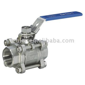  Stainless Steel Three Piece Ball Valve (Нержавеющая сталь Thr  Piece шаровые краны)