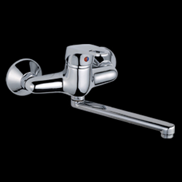  Wall Mounted Sink Mixer L-Spout (Wall Mounted Sink Mixer L-Bec)