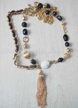  Fashion Beaded Chain Necklace (Моды Сеть ожерелье из бисера)