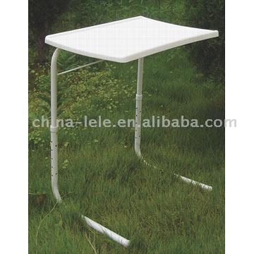  3pc Folding Table and Bench Set
