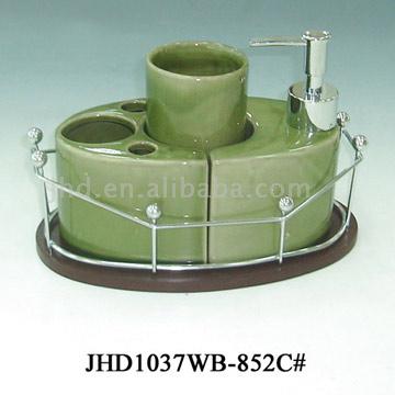 Ceramic Bathroom Set (Salle de bain en céramique Set)