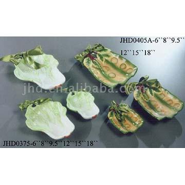 Ceramic fruit Plate (Fruits plaque céramique)