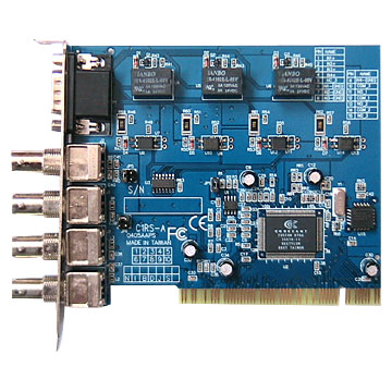  DVR Card With MPEG4 Compression Format