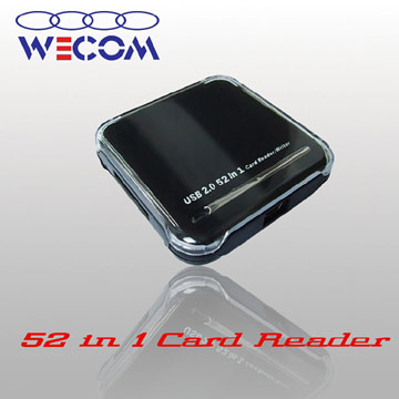 52-in-1 USB 2.0 Card Reader (52-in-1 USB 2.0 Card Reader)