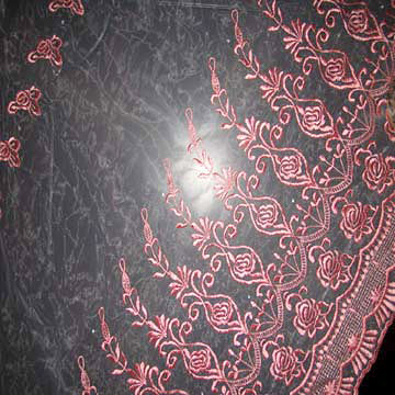  Voile Embroidery for Wedding Garments ( Voile Embroidery for Wedding Garments)